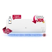 LG Ar Condicionado LG DUAL Inverter Voice UV Nano 18.000 Quente/Frio 220V, S4-W18KL3XB